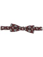Dolce & Gabbana Printed Bow Tie - Brown