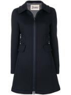 Herno Zipped Coat - Blue