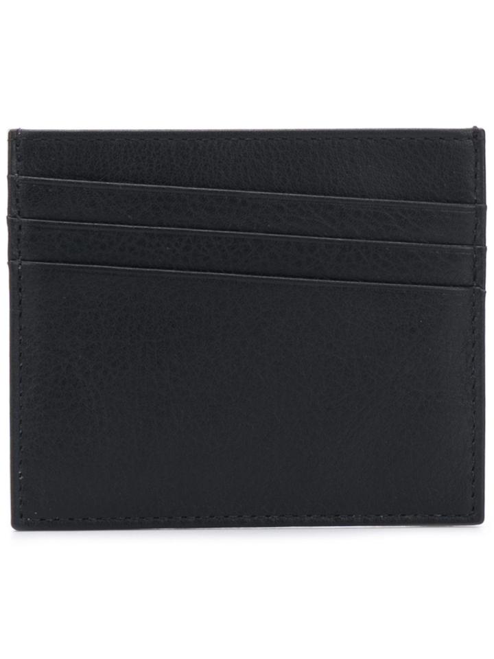 Maison Margiela Contrast Cardholder Wallet - Black