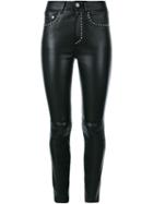 Saint Laurent Studded Leather Trousers