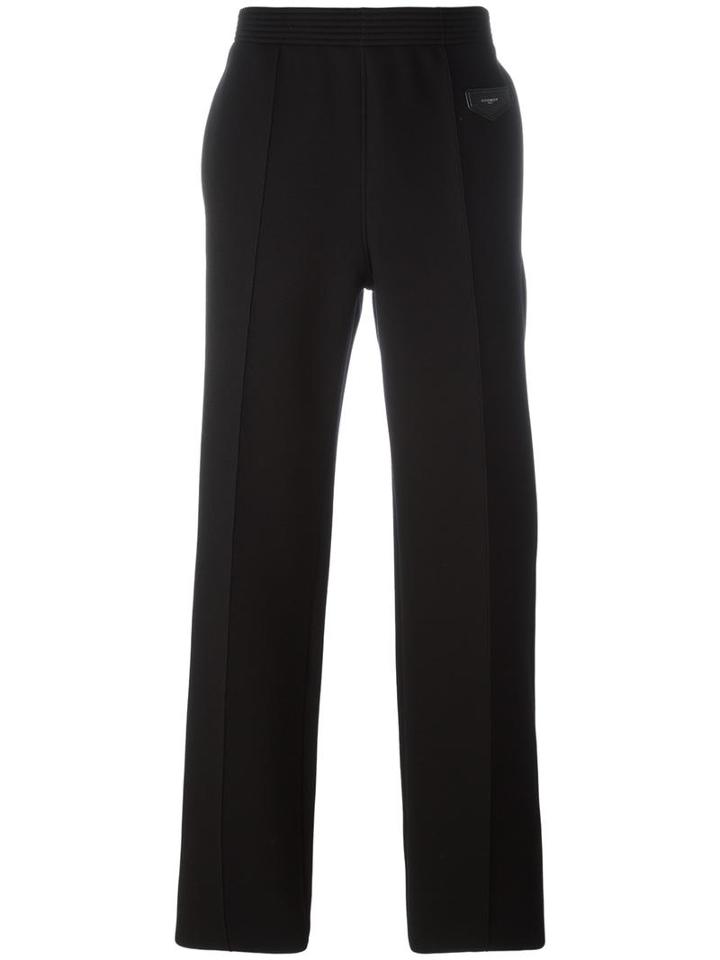Givenchy Straight Leg Trousers, Men's, Size: Medium, Black, Viscose