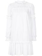 Parlor Flared Day Dress - White