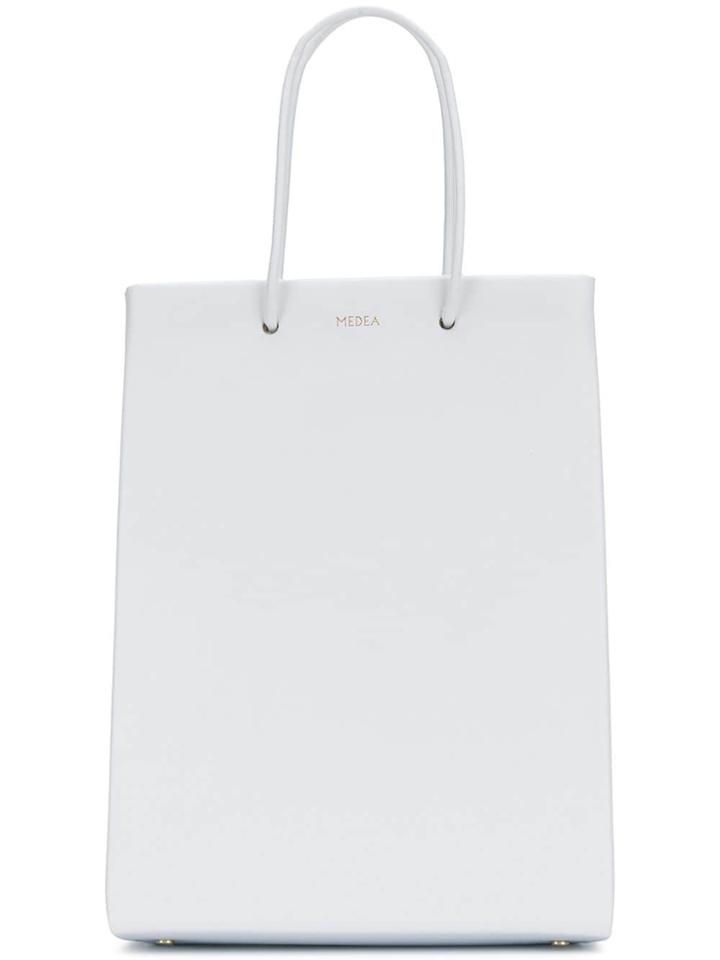 Medea Prima Tall Tote - White