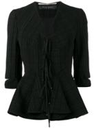 Roland Mouret Hanover Fitted Jacket - Black