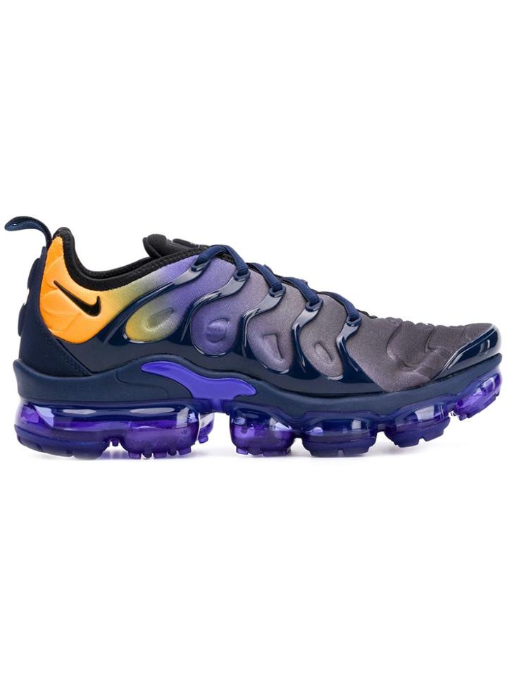 Nike Vapormax Plus Sunset Sneakers - Blue