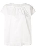 Ballsey Short Sleeve Blouse - White