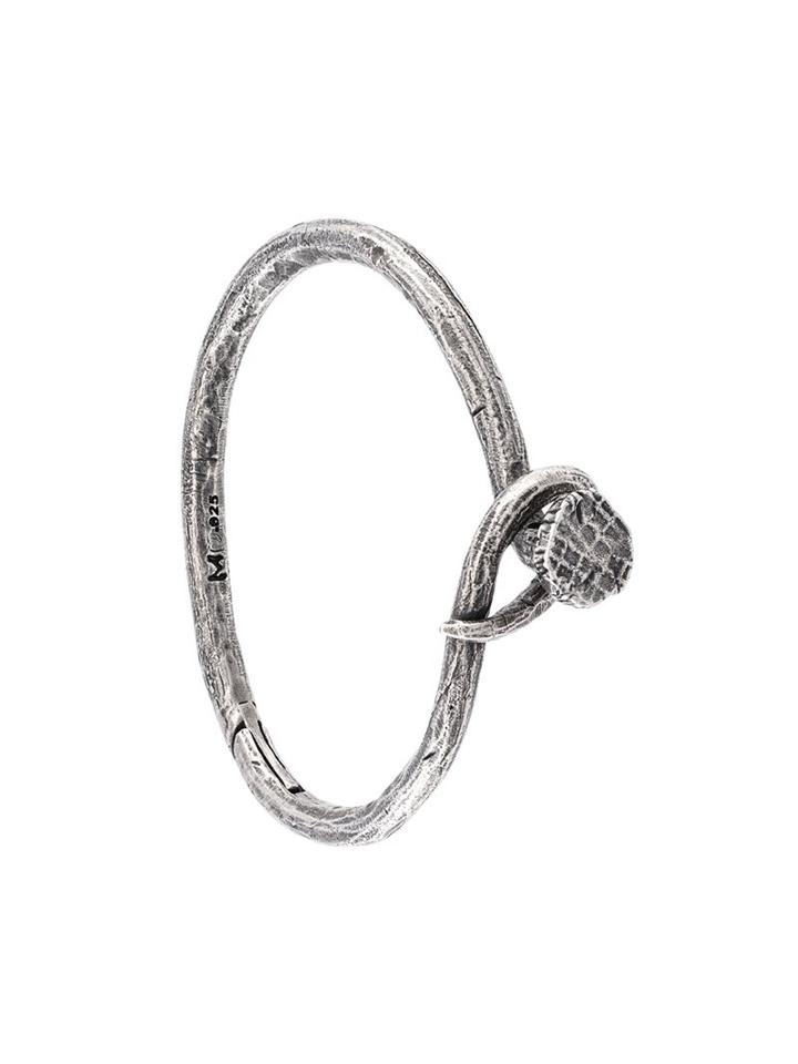 M. Cohen Wrapped Nail Bangle Bracelet