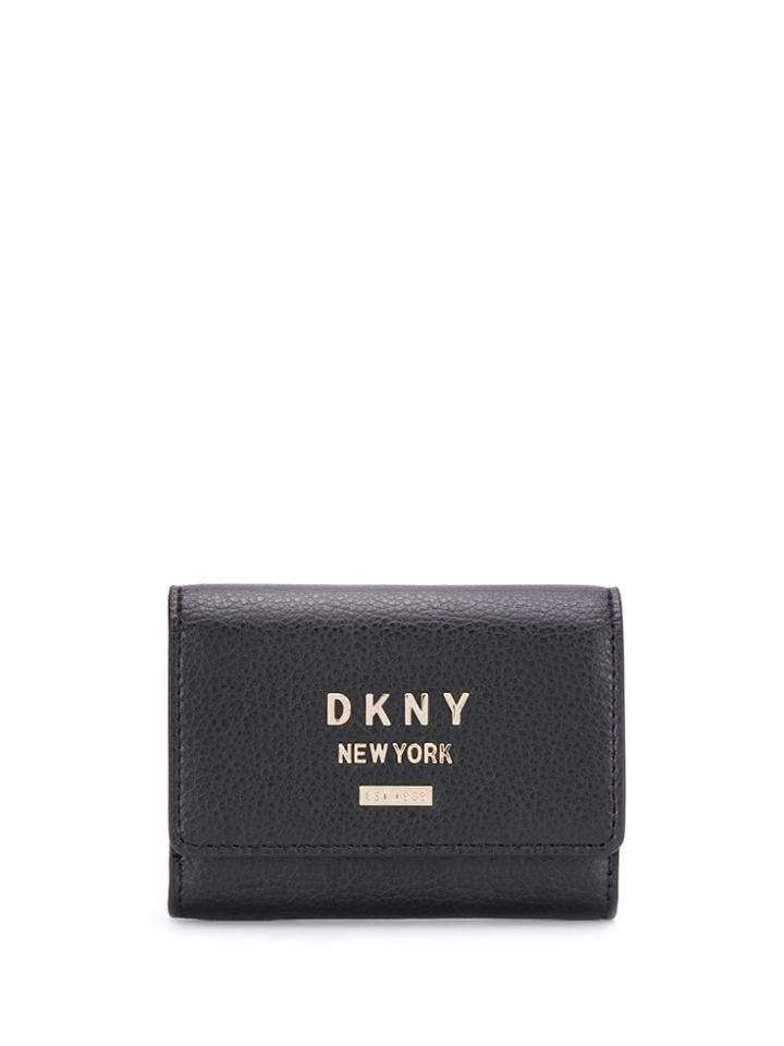 Dkny Foldover Wallet - Black