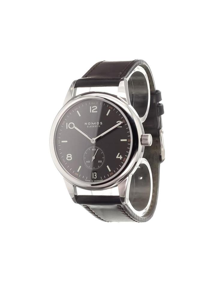 Nomos 'club Automat' Analog Watch, Men's, Stainless Steel