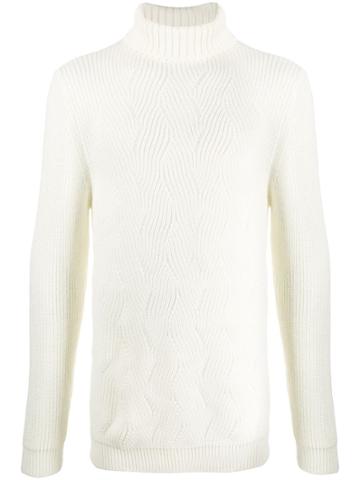 Family First Family First Turtleneck Sweater - White