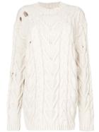 Palm Angels Fisherman Sweater - Nude & Neutrals