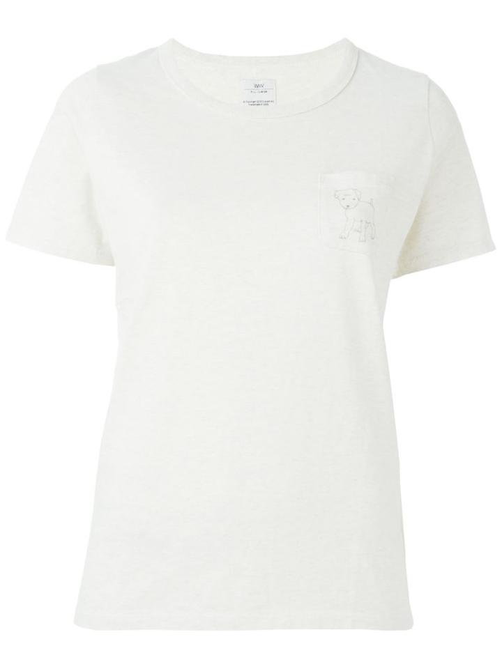 Visvim Plain Vintage Pocket Tee S/s W Doggie