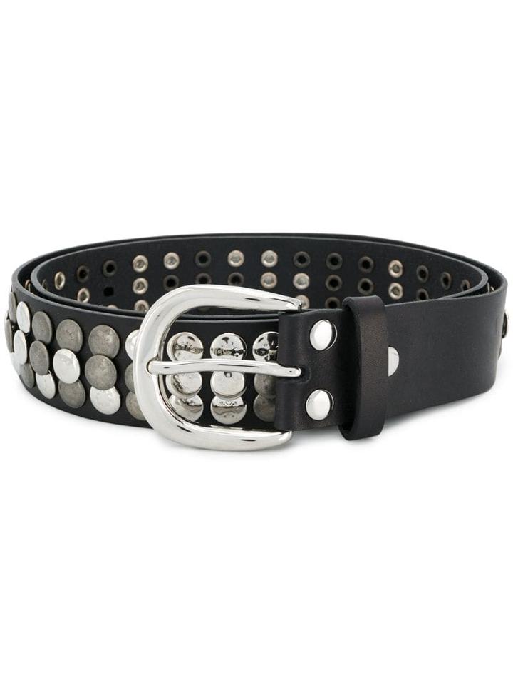 Isabel Marant Moha Studded Belt - Black
