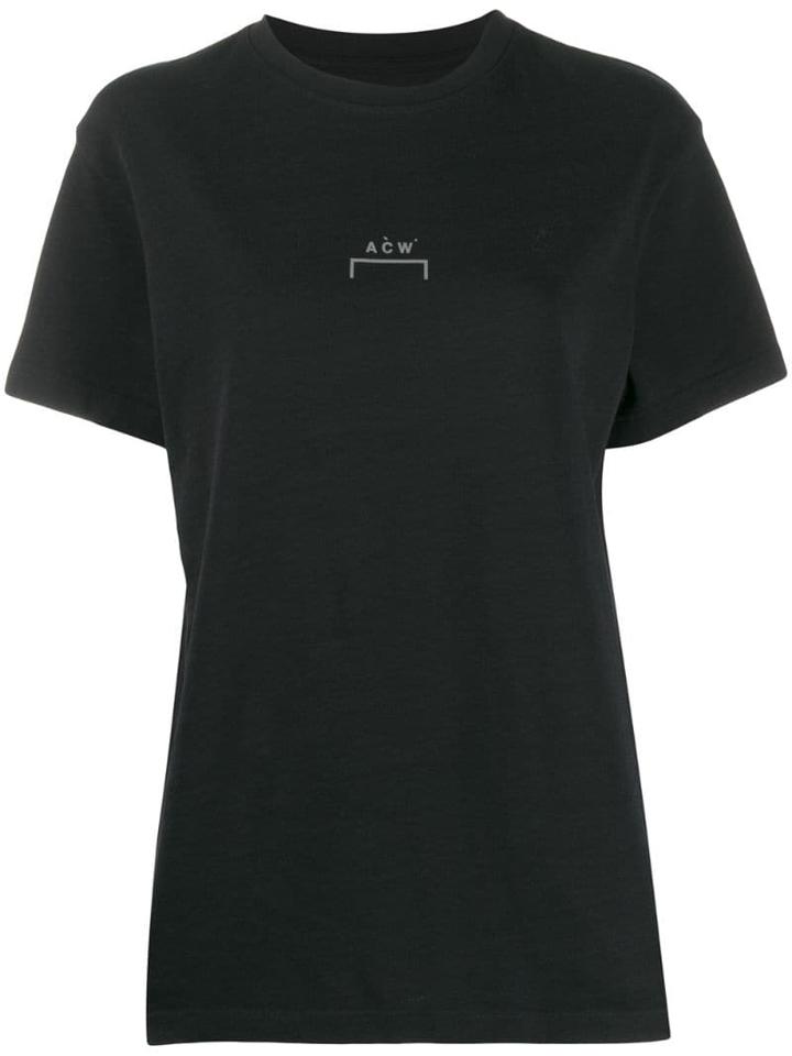 A-cold-wall* Printed Logo T-shirt - Black