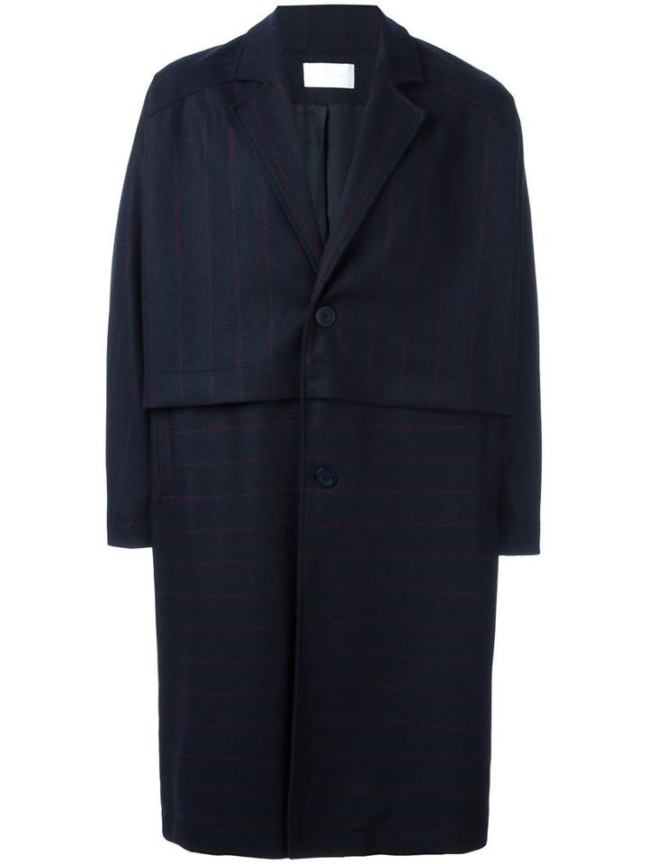 Reality Studio 'roger' Coat, Adult Unisex, Size: Small, Blue, Spandex/elastane/wool/polyester