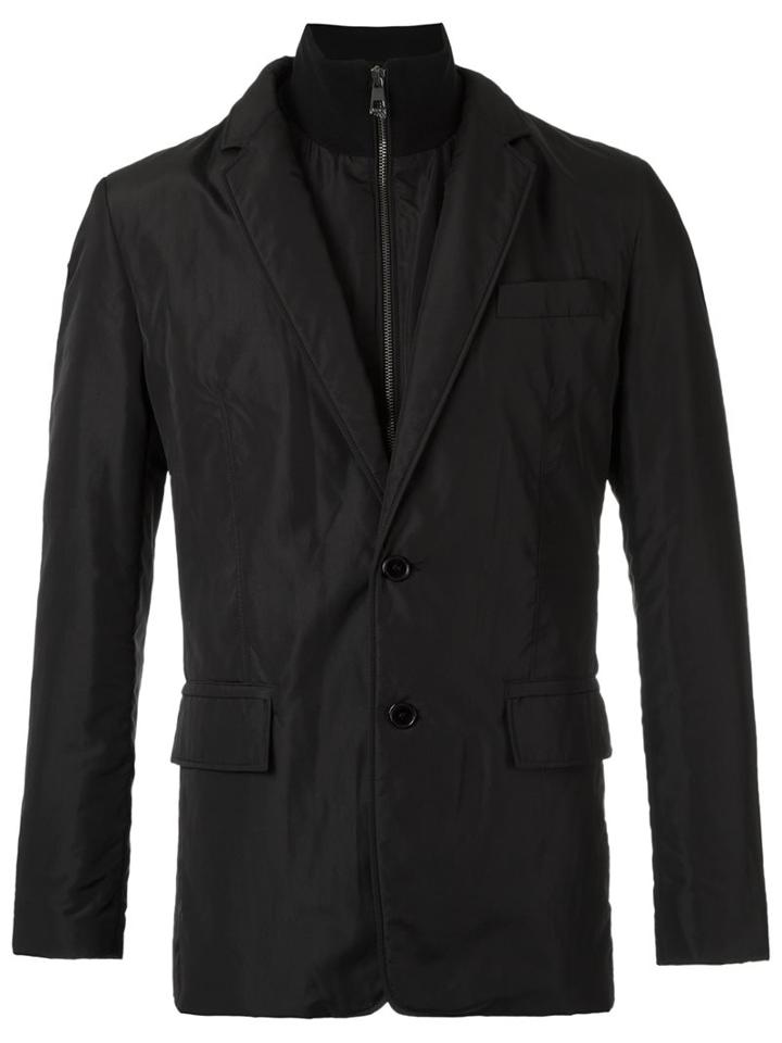 Versace Collection Versace Collection V500408vt00681 V1008 Synthetic->polyester, Men's, Size: 48, Black, Polyester