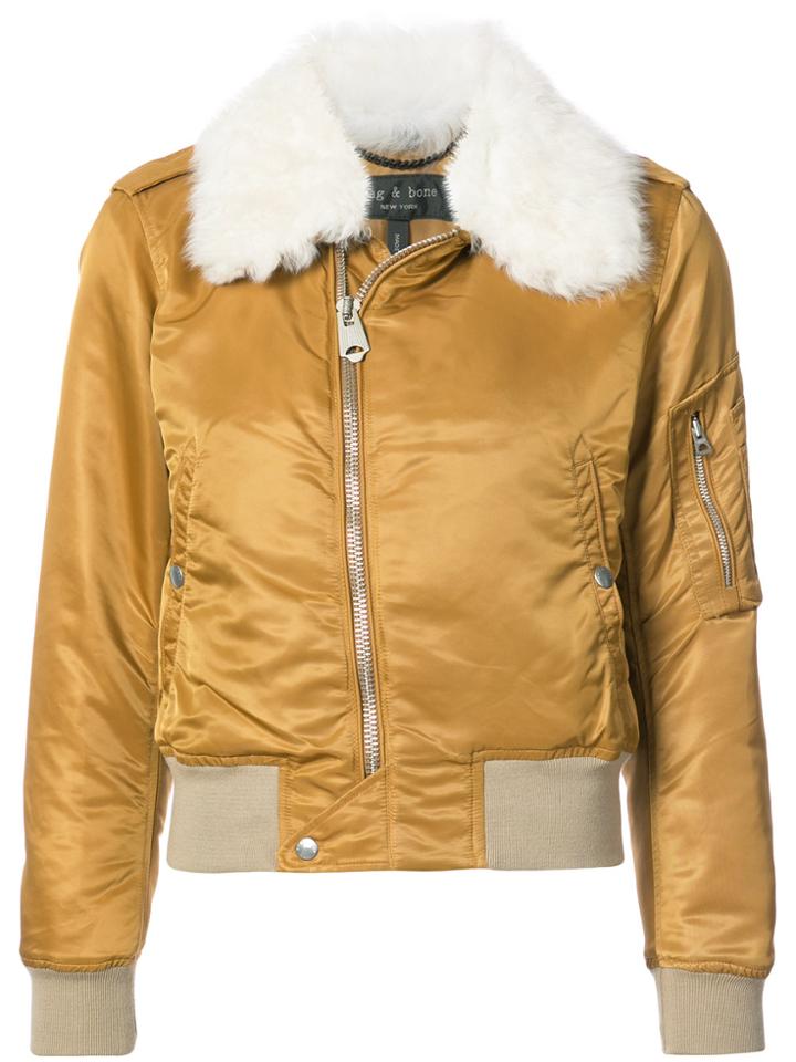 Rag & Bone Cropped Jacket - Nude & Neutrals