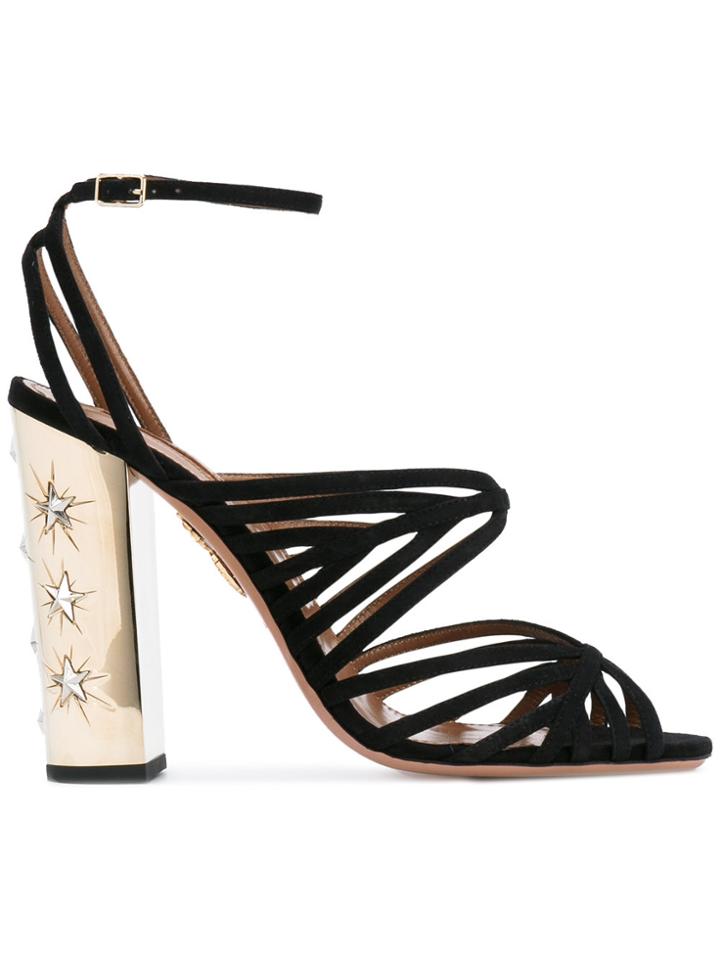 Aquazzura 'trinity' Sandals - Black
