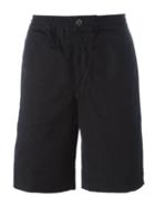 Ps Paul Smith Bermuda Shorts, Men's, Size: 30, Black, Cotton/spandex/elastane