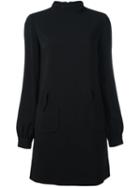 Giamba Round Neck Long-sleeved Dress