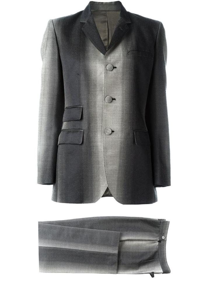 Jean Paul Gaultier Pre-owned Degradé Print Suit - Brown