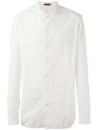 Ziggy Chen Plain Shirt, Men's, Size: 50, Nude/neutrals, Cotton