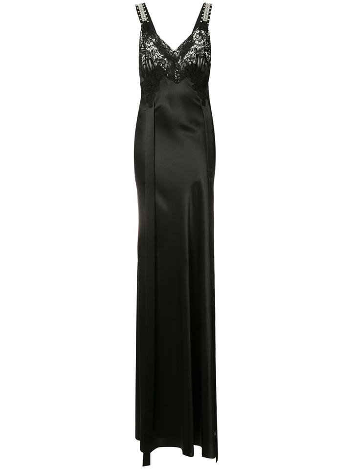 Givenchy Lace Cocktail Dress, Women's, Size: 38, Black, Silk