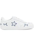 Diadora Star Motif Sneakers - White