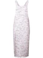 Julien David Tweed Detail Dress, Size: Xs, White, Cotton/acrylic/cupro/nylon