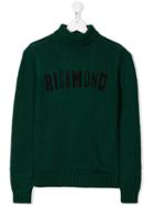 John Richmond Junior Knitted Jumper - Green