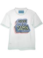 Viktor & Rolf Sheer 'give A Damn' T-shirt - Green