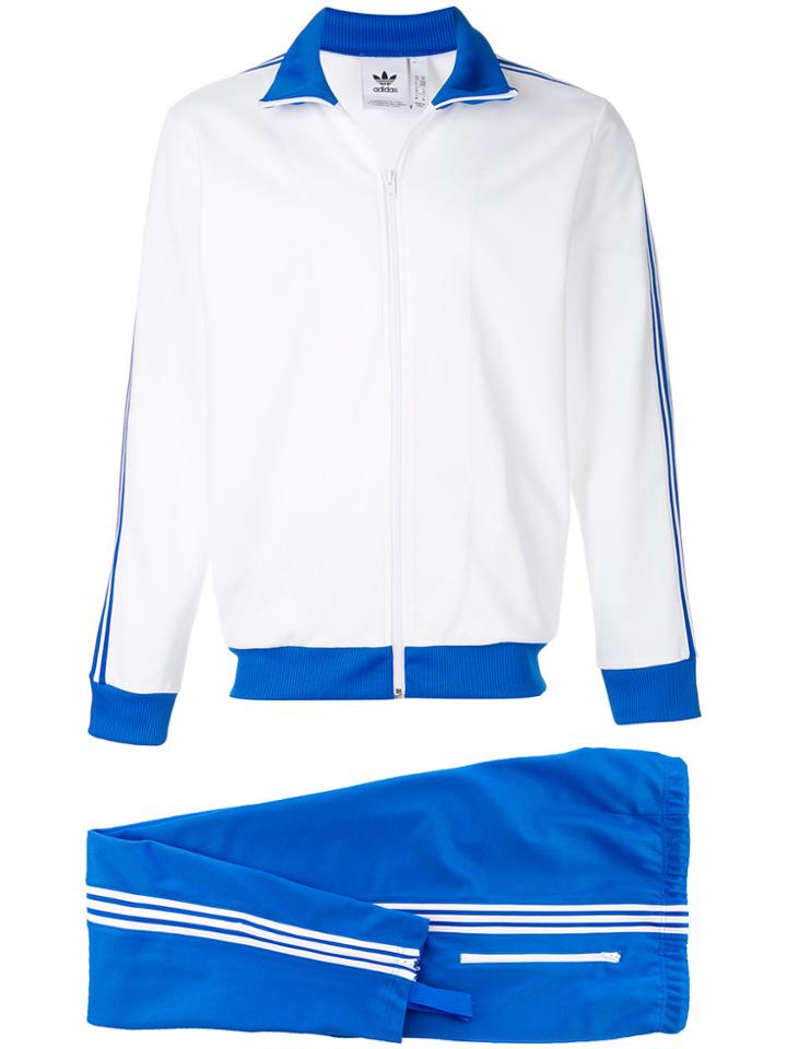 Adidas Classic Track Suit - White