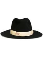Borsalino 'beaver' Hat, Men's, Size: 59, Black, Wool Felt