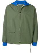 Anglozine Tilson Zipped Jacket - Green
