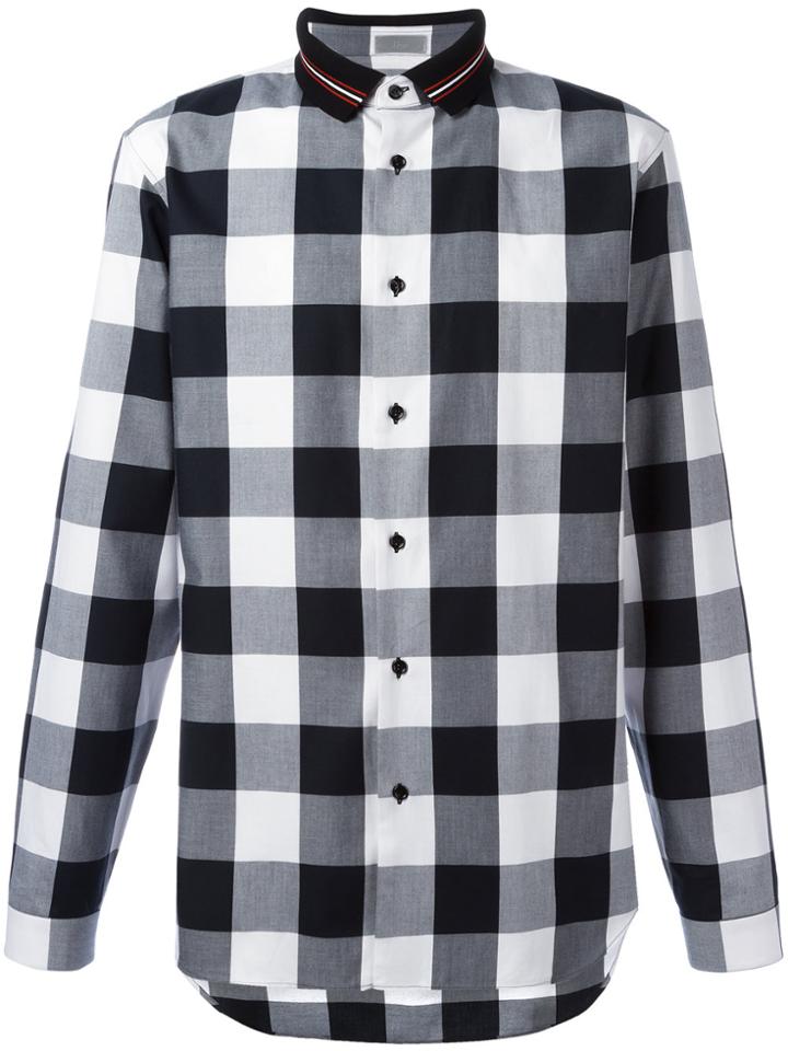 Stone Island Button-down Fitted Shirt - Red