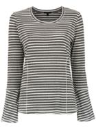 Alcaçuz Guitarra Striped Top - Grey