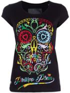 Philipp Plein Glenrothes T-shirt, Women's, Size: Xl, Black, Cotton