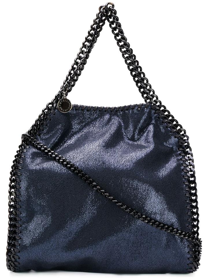 Stella Mccartney Tiny Falabella Tote Bag - Blue