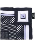 Tom Ford Polka Dot Pattern Neck Scarf - Blue