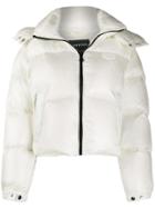 Duvetica Hooded Puffer Jacket - White