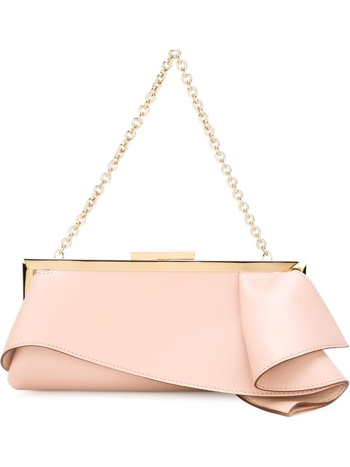Emanuel Ungaro Ruffle Clutch