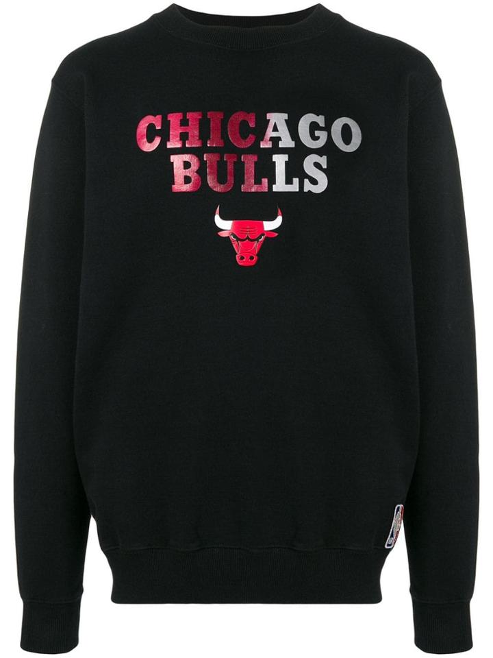 Marcelo Burlon County Of Milan Chicago Bull Sweatshirt - Black