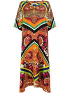 Pierre-louis Mascia Multi Print Dress - Orange
