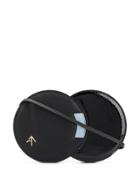 Manu Atelier Round Layered Shoulder Bag - Black