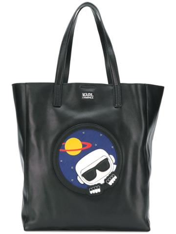 Karl Lagerfeld K/space Soft Shopper - Black