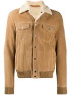 Salvatore Santoro Ribbed Trim Jacket - Neutrals