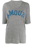 Zadig & Voltaire Amour Print T-shirt - Grey