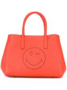 Anya Hindmarch Small Ebury Tote, Women's, Yellow/orange, Calf Leather