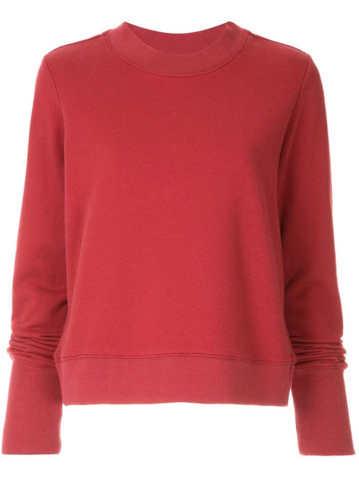 Nobody Denim Favourite Sweat Sweatshirt - Red