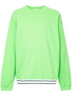 Futur Logo Print Sweatshirt - Green